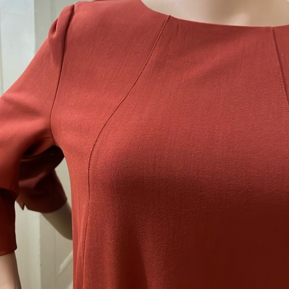 MM.LaFleur Rust Dress - Picture 5 of 16